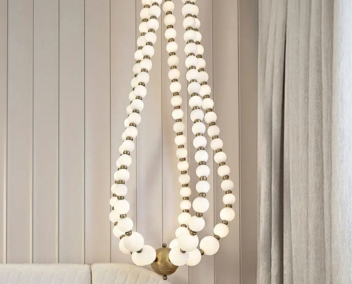 Pear Necklace Chandelier